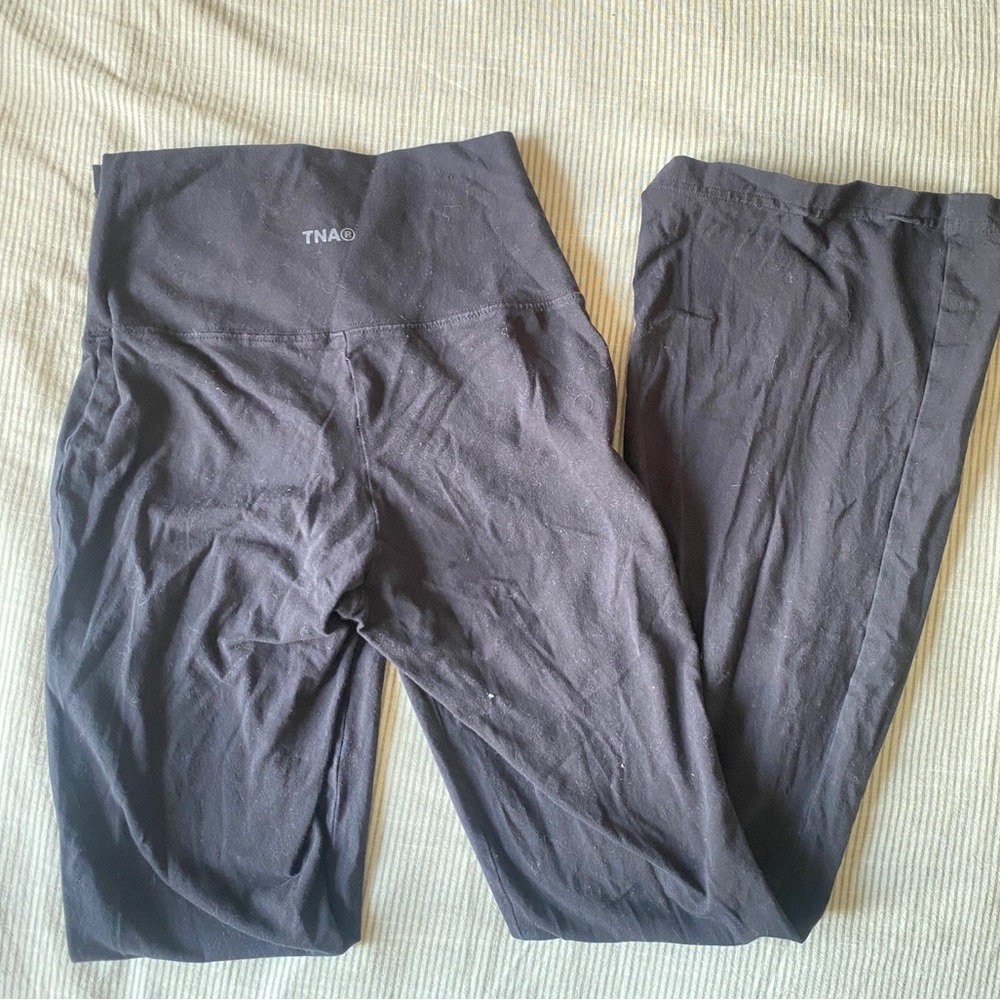 Aritzia TNA flare leggings, yoga pants